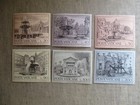 Vatican City  Scott  573-578  Mnh