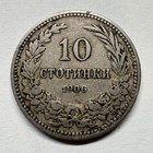 1906 Bulgaria 10 Stotinki - Coin  d-015