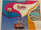 Vintage 1960s Aladdin Hotel And Casino Las Vegas  Nevada Brochure