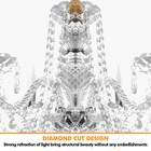 Classic Crystal Chandelier Modern Ceiling Pendant Lamp Lighting Fixture E12