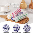 Cotton 8 Pack Terry Kitchen Dish Cloths  12 X 12 Inches Super Soft And Absorbent