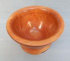 Hand Crafted Maple Wood Deep Turned Bowl Made In Usa 2013