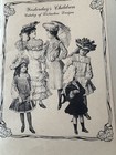 Vtg Yesteryear Pattern 1889-1890  French German Dress Slip Hat Catalog