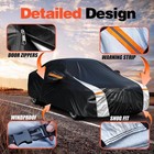 Dodge Challenger Hellcat Car Cover 100  Waterproof All Weather  Gift With Towel 