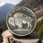 Buffalo Nickel Indian Head 1 Oz  999 Fine Silver Round