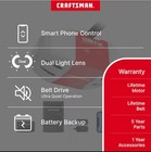 Craftsman 1hp  Cmxeocg773 Belt Smart Garage Door Opener Kit -my Q Connected