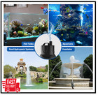 660gph Submersible Water Pump Pond Fountain Pump Aquarium Fish Tank 8 2ft High L