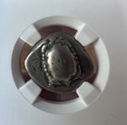 Ngc Vg Aegina Ar Stater 457-350 Bc Ancient Greek Land Tortoise Countermarks
