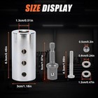 Trailer Jack Electric Drill Adapter -  Trailer Adapter With 1 2 Inch Socket 