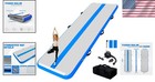 Compact Inflatable Air Track Mat  10  X 3 3  - Includes Storage Bag   Repair Kit