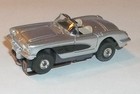 Vintage Aurora Thunderjet Chassis With Chevy Corvette Body Ho Slot Car