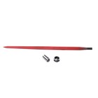 49  Hay Bale Spear 4500lbs Capacity Spike Fork Fits For Skid Steer Tractor Lift