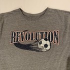 New England Revolution T Shirt Men s Xl Adult Gray Mls Soccer Football Adidas