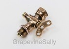 Vintage Stove Parts Vintage Stove 1920 s-30 s Brass Vintage Gas Shut Off Valve