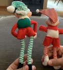 Vintage Pixie Elf Knee Bender Christmas Elves