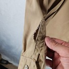 Vintage Us Army Wwii Khaki Chino Shirt 3rd Infantry Division Sergeant Men s