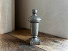 Solid Finial  Cast Iron Spear Finial Ornamental Fence Topper Mantel Decor 3-7 8 