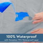 Waterproof Rv Short Queen Mattress Pad Quilted Fitted Protector  up To 20  