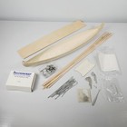 Vintage Bluejacket Shipcrafters 19  Wood Viking Ship Model Boat Kit Complete