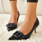  s Closed Pointed Toe Pumps Wedding Party Dress Heeded Shoes Stiletto High He   