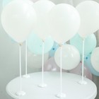 5 White 17  Tall Balloon Sticks Column Flower Stand Holders Wedding Decorations