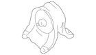 Genuine Nissan Trans Mount 11220-31u00