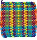 Friendly Loom   10    Pro-sized Multicolor Potholder Weaving Loops   Craft 2 Cotto