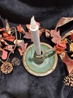 Experimental Ephraim Pottery Pinecone Candlestick By Laura Klein - 1 Of A Kind 