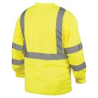 Hi Vis Ansi Class 3 Reflective Long Sleeve Road Work Visibility Safety T Shirt