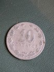 El Salvador Km130 10 Centavos 1925 
