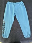 Victorias Secret Pink Everyday Lounge Classic Sweat  Joggers Blue L