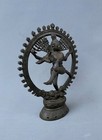 Shiva Nataraja  Indian Bronze  Asian Bronze  19th Century