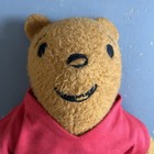 Rare Vintage 15    Stuffed Winnie The Pooh Teddy Bear Plush With Red Shirt