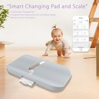 Baby Digital Weight Scale  Accurate Infant Scale With Bluetooth   Non-slip Su   