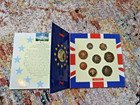 1992 Uk Brilliant Uncirculated Coin Collection 9-coin Set  royal Mint 