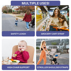 Toddler Leash   Harness For Child Safety - Keep Kids   Babies Close - Padded Sho