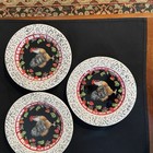 Rooster Chicken Strawberries 8    3d Plate Bella Casa By Ganz Decorative Ceramic