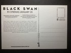 Movie   Film Postcard  Black Swan    Natalie Portman  2011 