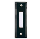 Bot  n Timbre Con Cable Negro Para Puerta  Montaje Exterior En Superficie  Nuevo
