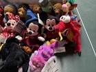 The Disney Store Mini Bean Bag Plush Lot Of 15 Nwt Mickey  Minnie   Friends Vtg 