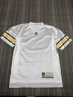 Winnipeg Blue Bombers Jersey Mens Large White Cfl Blank Retro 1960 Reebok