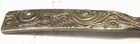 Vintage Don Drumm Split Serving Spoon Aluminum 11   