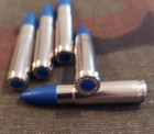 300 Blackout Snap Caps Set Of 5 Nickel  Blue  220gr  Real Weight