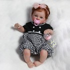 22  Realistic Reborn Baby Dolls Silicone Vinyl Real Lifelike Newborn Girl Doll