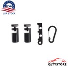 Tall Stair Gauges For Framing Square With Holder And Carabiner Stair Guage Knobs