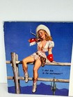 Pinup Girl Ink Blotter Swanson-nunn Electric Co Evansville Indiana 1950s A Creed