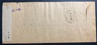 1943 Rangoon Burma Censored Cover To Bombay India Mily Admn Overprint Issue