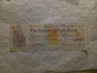 Rare Vintage 1868 New York  National Park Bank Bank Check Beautiful Vignette      