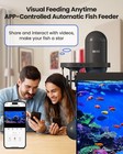 Wolmds Automatic Fish Feeder For Aquarium With 2 5k Camera  Wifi  2 4g 5 0g     