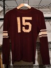 Vintage 1940s Mississippi State Msu   Wilson Football Jersey Sz 42 Game Worn Men